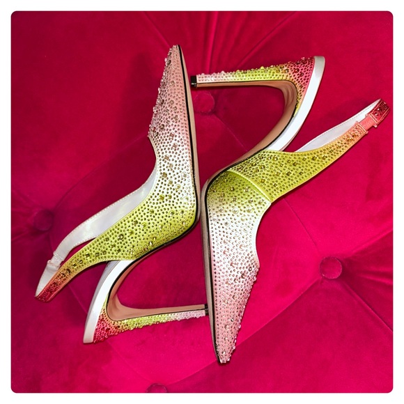 Karl Lagerfeld rhinestone heels - Picture 2 of 11